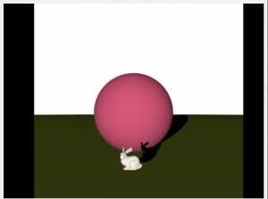 Diffuse Shading with an OBJ file, and 2 spheres